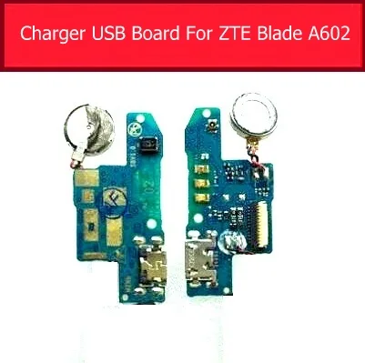 USB разъем с вибратором микрофоном и зарядным устройством для ZTE Blade A602 BA602|Шлейфы