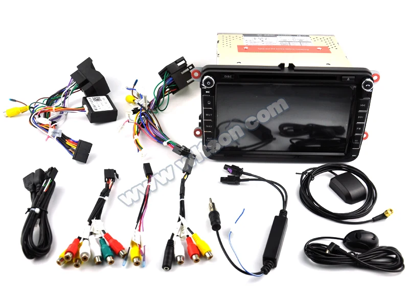 WITSON Android 10 0 Восьмиядерный автомобильный Dvd-плеер GPS для VOLKSWAGEN TIGUAN/PASSAT IPS экран 4 ГБ