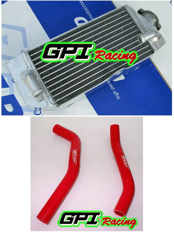 Алюминиевый радиатор + шланг для Honda CRF 150R CRF150R CRF150 2007 2017 2008 2009 2010 2012 2013 2014 2015 16 RH & LH GPI
