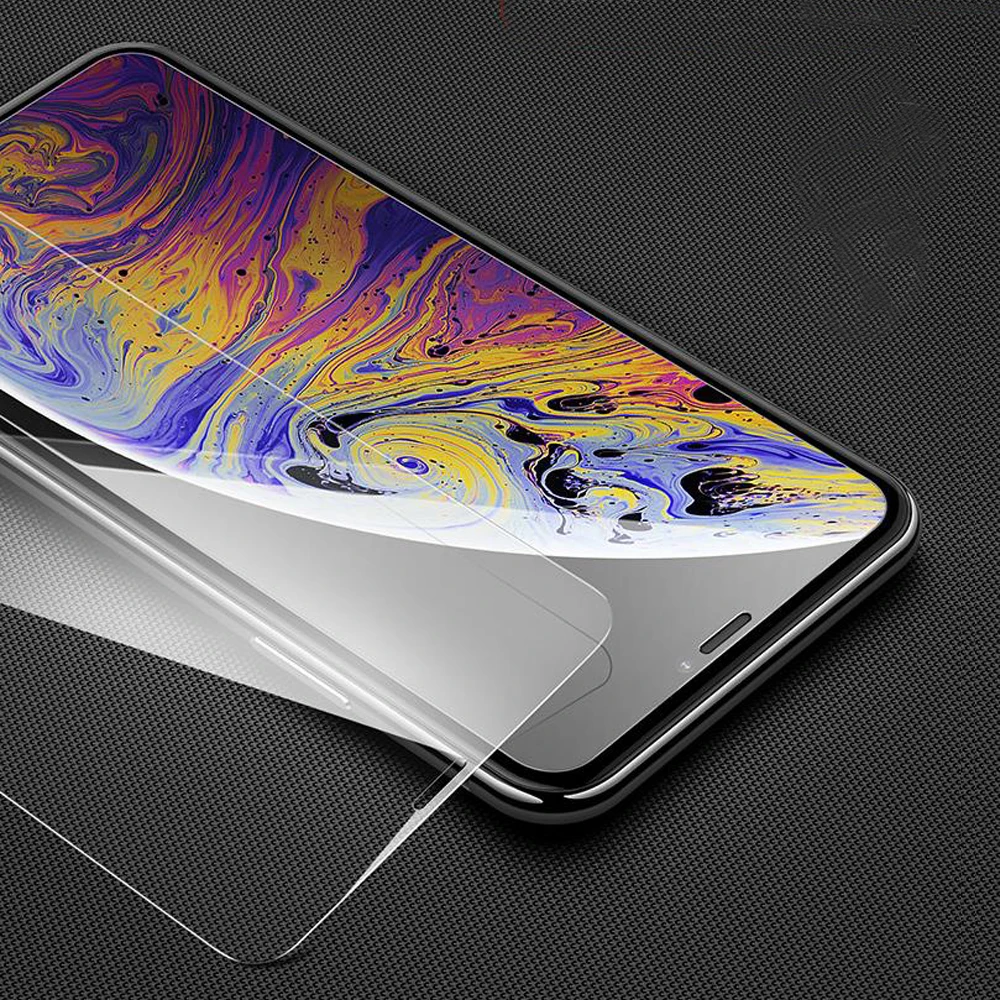 Закаленное Стекло для iPhone X XS MAX XR Экран Защитная пленка 6 6s 7 8 плюс протектор 5
