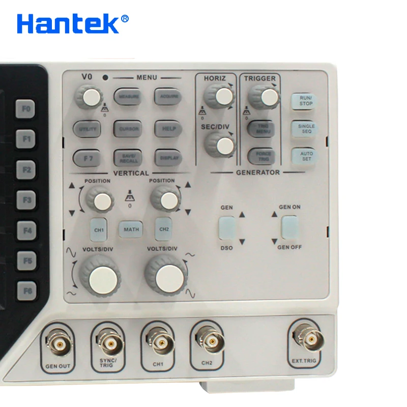 Портативный осциллограф Hantek DSO4202C 2 канала 200 МГц|hantek dso4202c|oscilloscope digitalosciloscopio handheld |