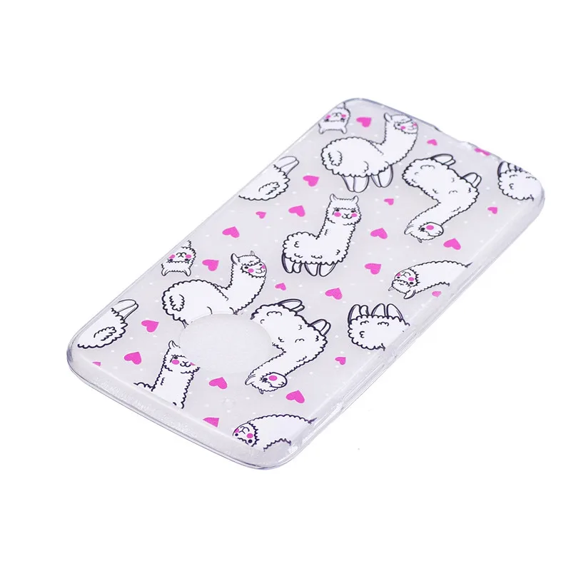 

Wekays Case For Motorola G5 Plus Cartoon Unicorn Soft Silicone TPU Funda Case For Coque Motorola Moto G5 G 5 G5 Plus Cover Cases