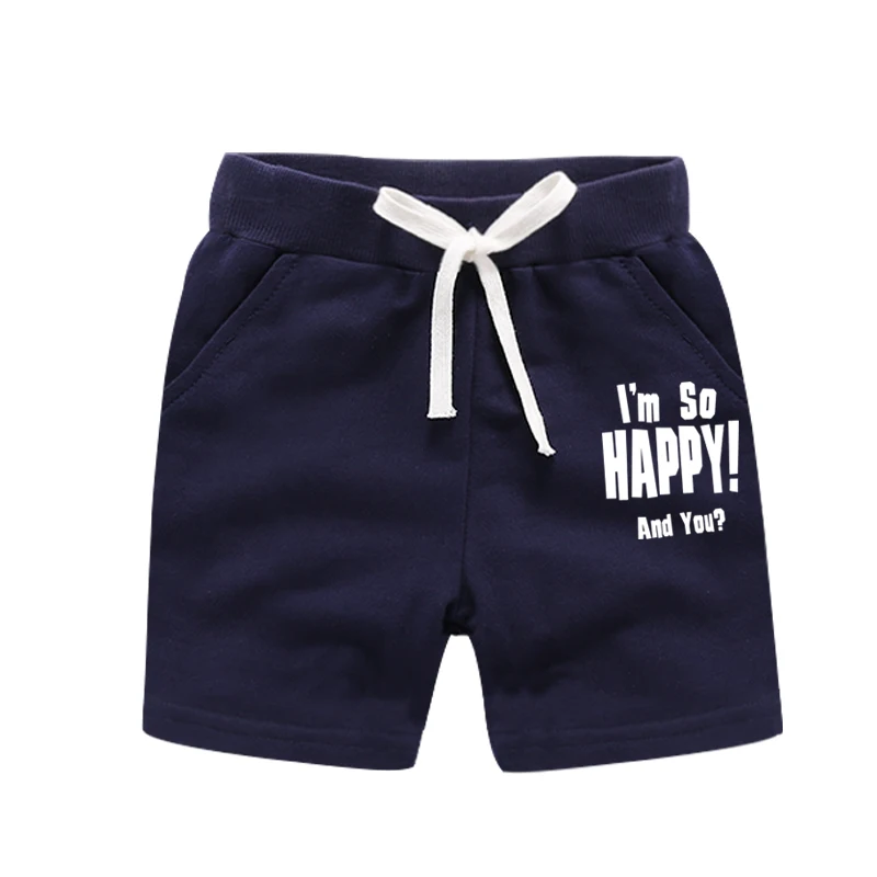 DE PEACH New Summer Baby Boy Girs Casual Shorts Children's Cotton Sports Boys Beach Kids Clothes Motion Pants 2-12Y |