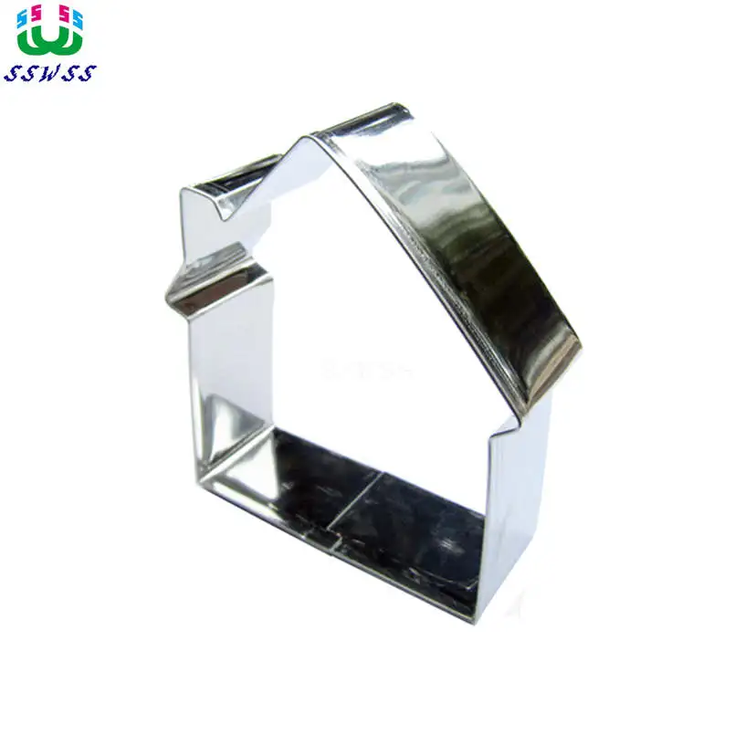 Прямая продажа Простой Большой Домик для украшения тортов инструменты помадки