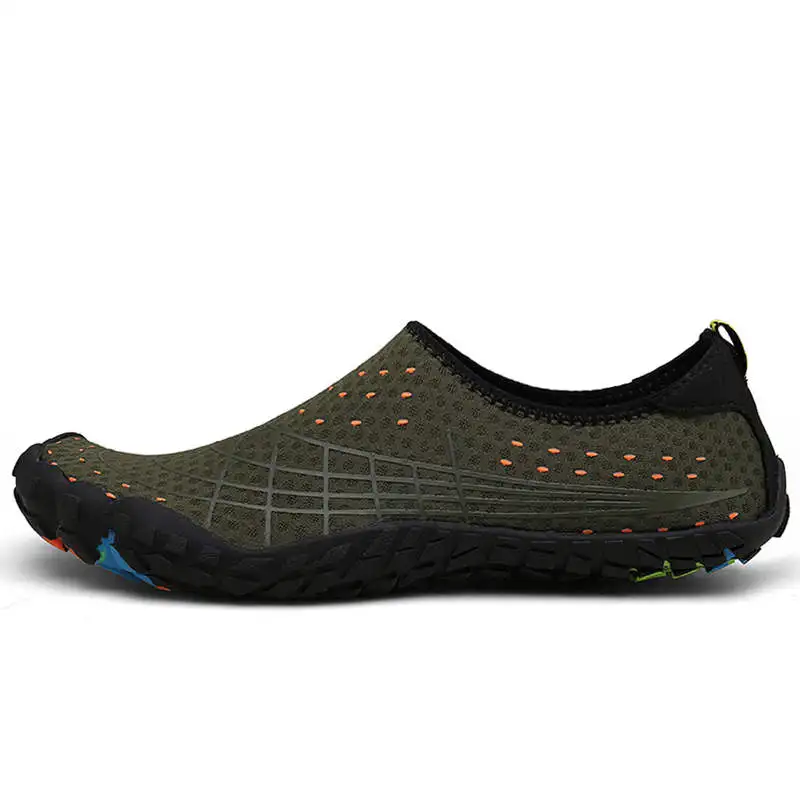 army green Спортивная обувь; носки; гусеница; Hombre; Zapato Finger Five; Мужская обувь для водного бассейна; босиком; для спортзала; для пляжа; Sandalia; Acuatica; обувь; Hombre Slip - Цвет: army green