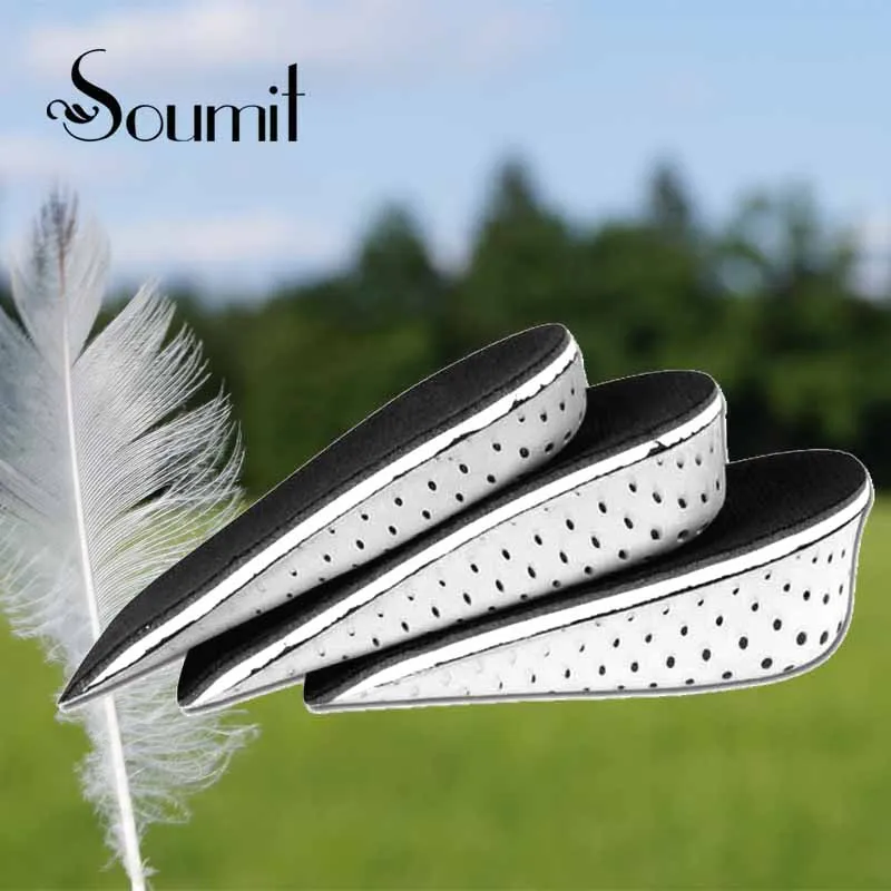 Стельки Soumit из пены с эффектом памяти для мужчин и женщин невидимые