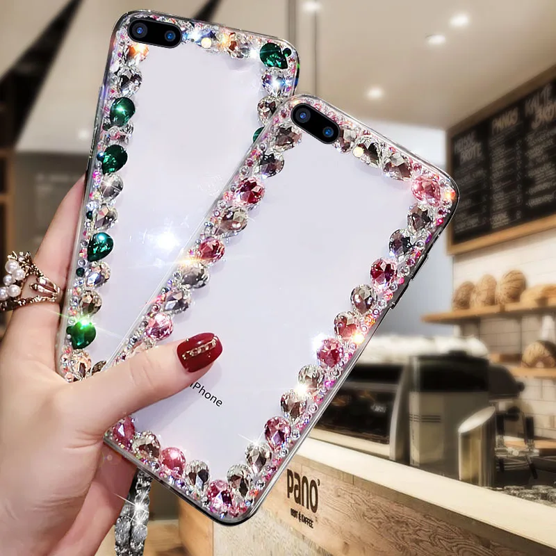 Подходит для Apple IPHONE 7plus Чехол мобильного телефона Flash Drill устойчивый к царапинам