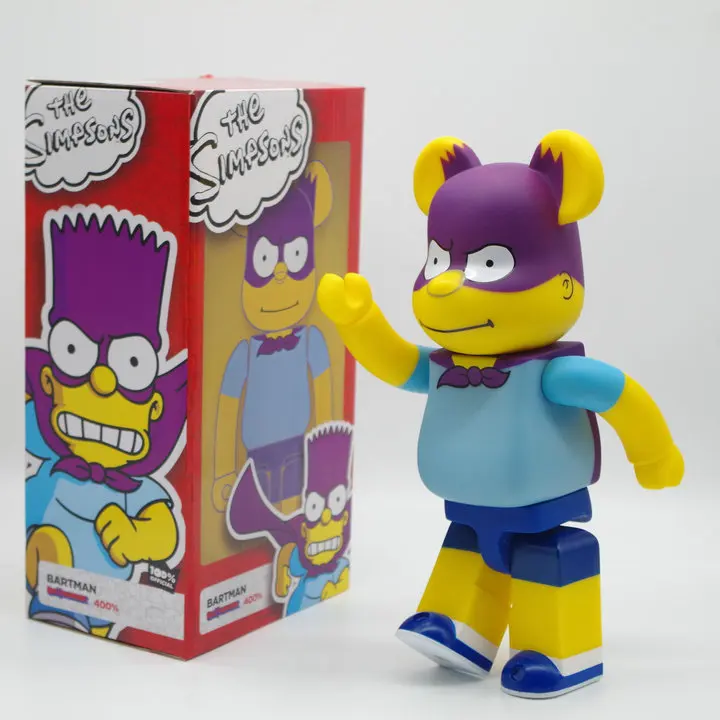 Free EMS Shipping Hot Sale Bearbrick The Simpons 400% Large Size Decoration Doll Christmas Gifts 28cm | Игрушки и хобби