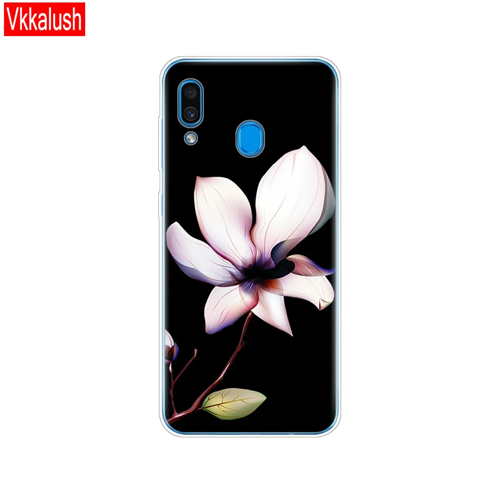 80281 Силиконовый чехол Sfot для Samsung Galaxy A20, чехол A20E, чехол для Samsung A20 A 20, A205F, A20E, A202F, защитный чехол, полностью 360 - Цвет: 80281