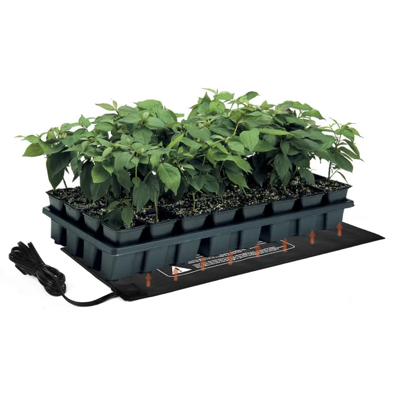 Коврик для рассады водонепроницаемый из ПВХ 52x24 см 110 В/220 В 18 Вт|seedling heat mat|heat mat