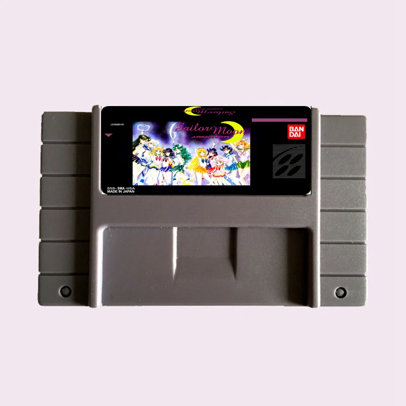 Сохраните файл Сейлор Мун другая история NTSC 16 большая серая игровая карта для