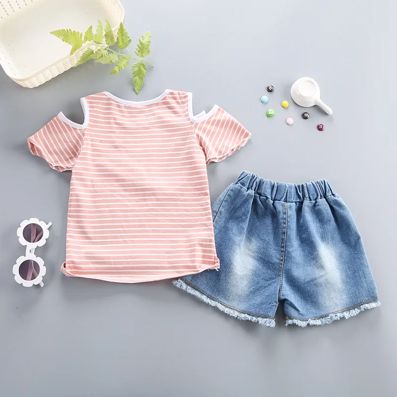 ExactlyF boys clothing sets spring autumn children tracksuit suit kids casual tops t-shirts+pant baby for outfits |