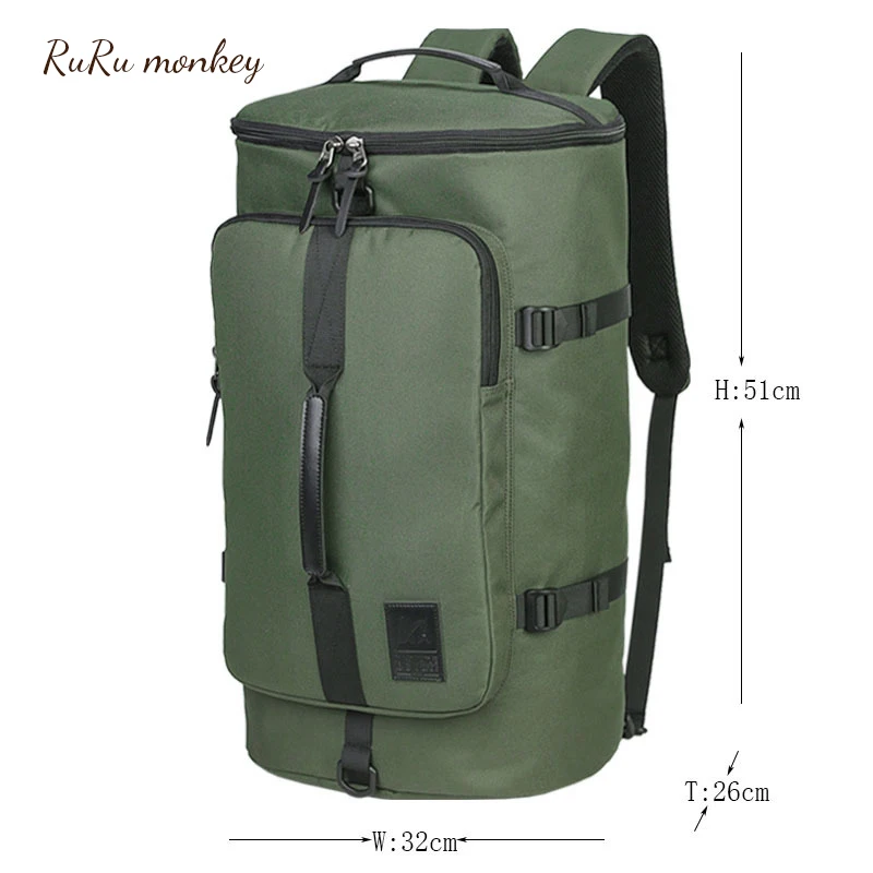 RURU monkey 40L мужская женская спортивная сумка походная Сумка дорожная военный