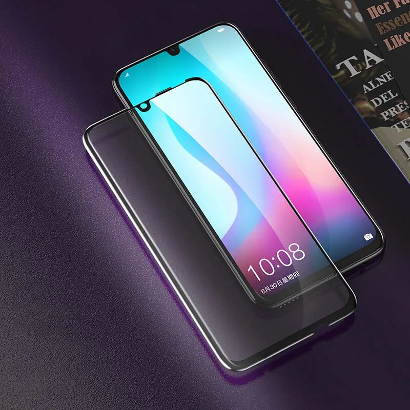 Закаленное стекло 9H HD с полным покрытием Защитная пленка для экрана Huawei Honor 8A 8S 8C 8X