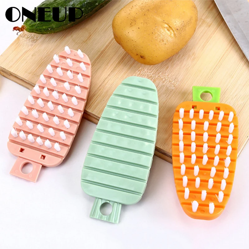 ONEUP щетка для чистки Овощей и овощей портативная мытья | Дом сад