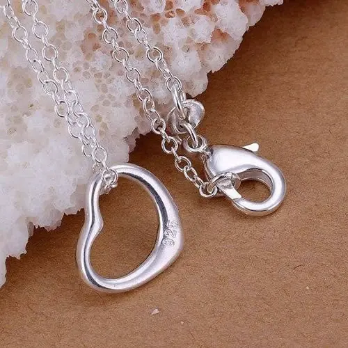 P078 fashion jewelry chains necklace 925 silver pendant Small love fall zezl fyvc | Украшения и аксессуары