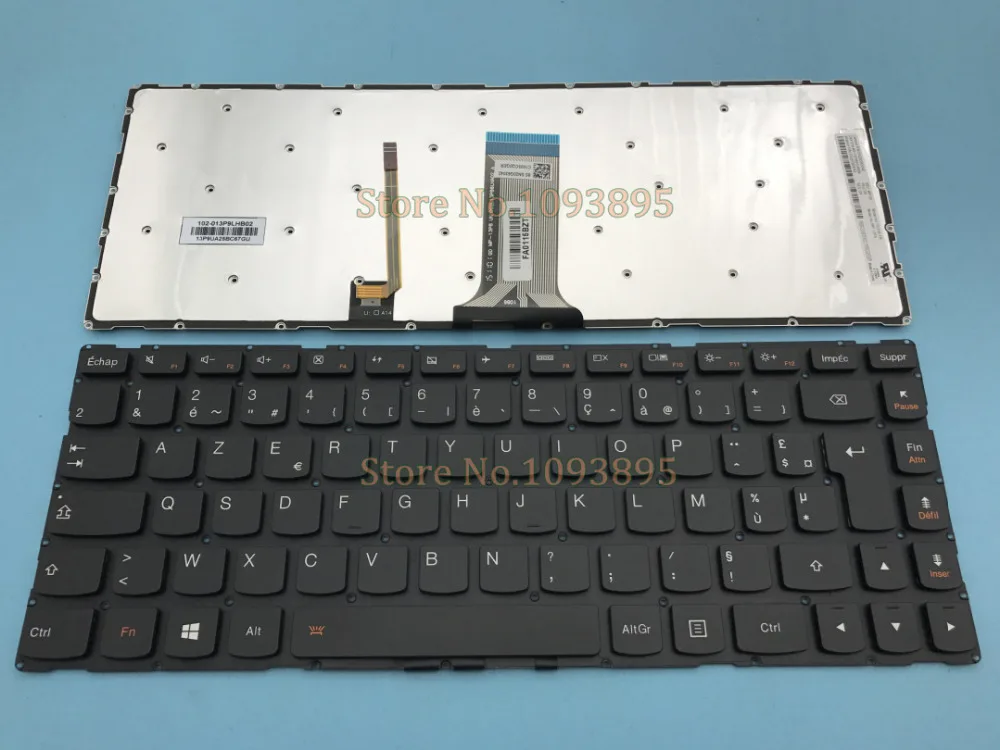Оригинальная новая Azerty Французская клавиатура для Lenovo Flex 3 1435 1470 1480 XIAOXIN серии I2000
