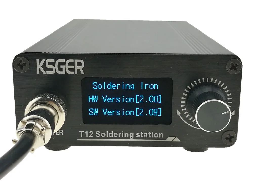 KSGER T12 паяльная станция мини STM32 OLED V2.01 DIY наборы FX9501 электрические инструменты