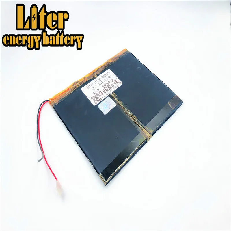 35112135 35110135 3 7 v 8000 mah полимерный литий ионный/литий ионный аккумулятор для