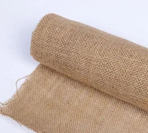 5 Маленькая цветная ткань с отделкой из Искусственного Джута, льняная лента, ткань для вечерние, свадебные украшения, задний план, DIY Материал TJ0716 - Цвет: 5