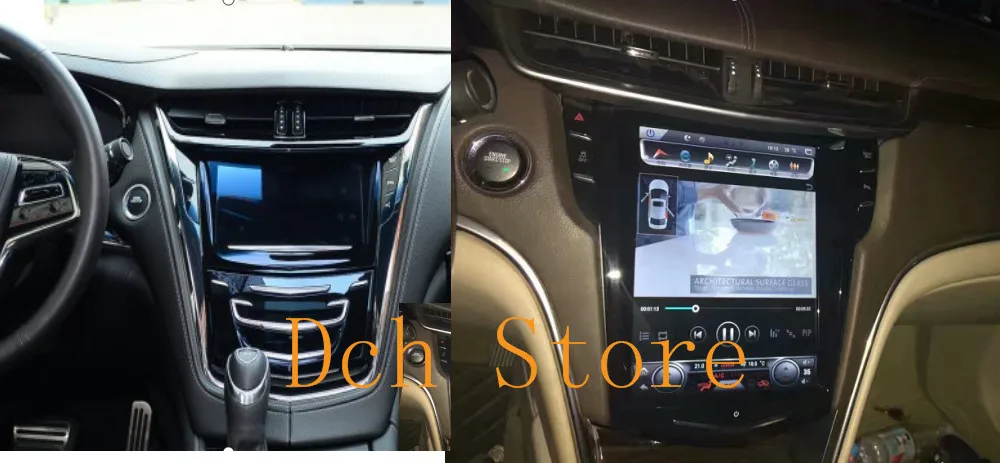 10,4 дюймов вертикальный экран Tesla стиль автомобильный dvd-плеер Android 6,0 gps для Cadillac ATS ATSL XTS SRX 2013- навигационное радио