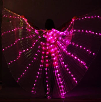 Светодиодный костюм Belley Dance Isis Wings яркие аксессуары для танцев реквизит