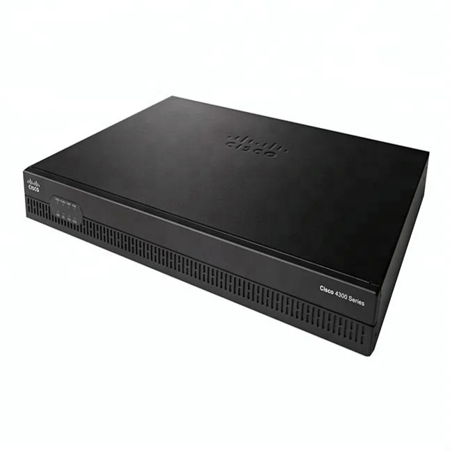 Новые CISCO ISR4321/K9 сетевого маршрута с 2 бортовых GE слотами ним 1 слот иск 4 Гб флэш