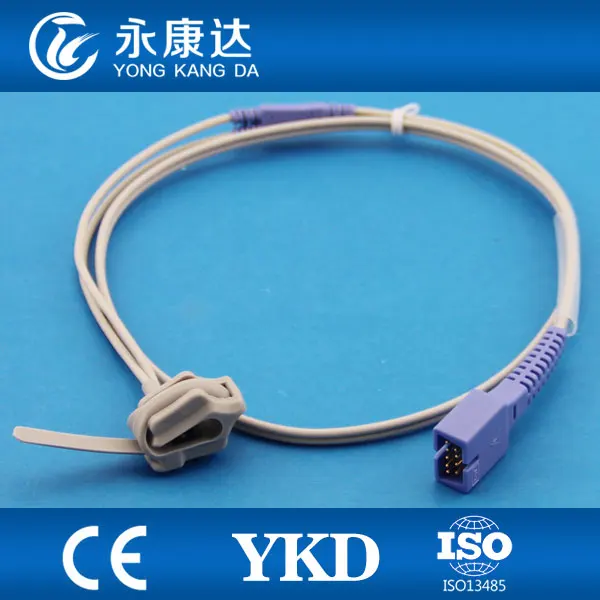 YKD spo2 сенсор для Oximax DS-100A Neoante силиконовая пленка закрывания Spo2 9 контактов - купить