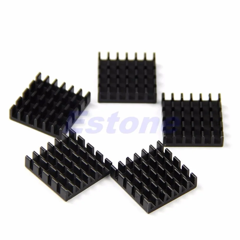 5 шт. 19*19*5 мм IC LED Power Memory Chip качественный алюминиевый радиатор DIY полезный C26|heat