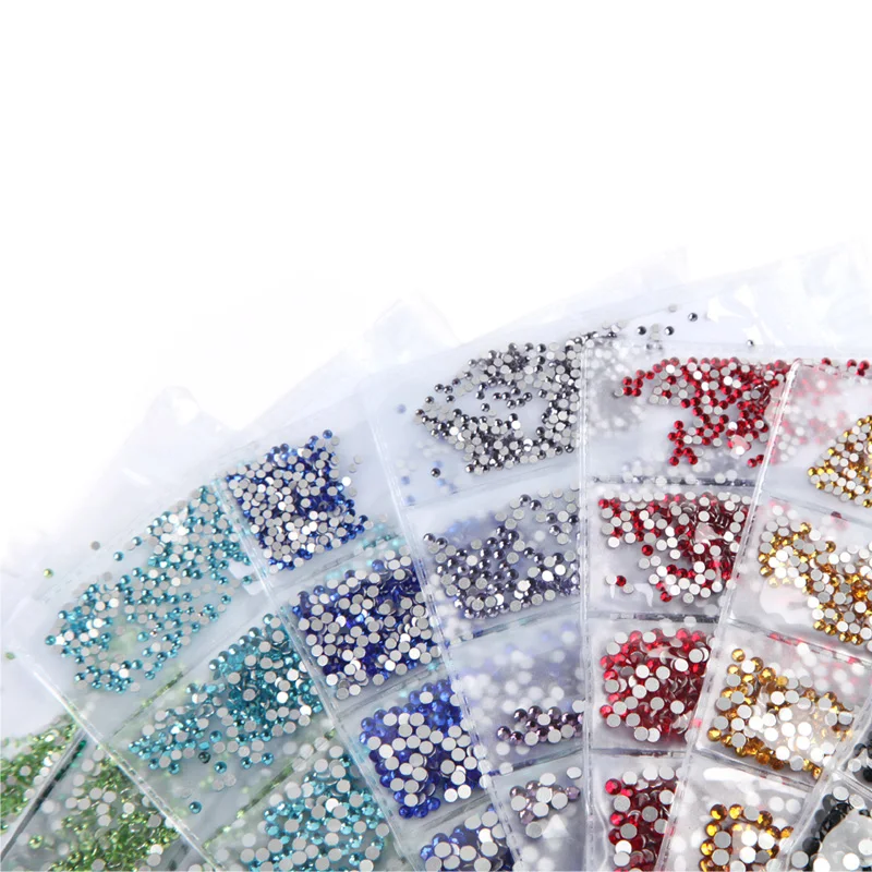 ROSALIND блестящие хрустальные стразы смешанные размеры дизайн ногтей маникюрные