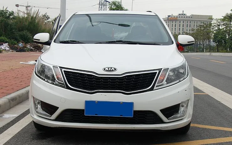 Декоративный налобный фонарь из АБС-пластика для KIA K2/Rio 2011-2014 Седан/Хэтчбек |