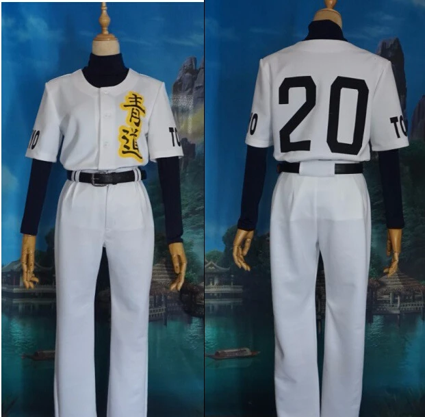 

Бейсбольная Униформа ACE of Diamond Daiya no A Sawamura Eijun, костюм для косплея, бесплатная доставка
