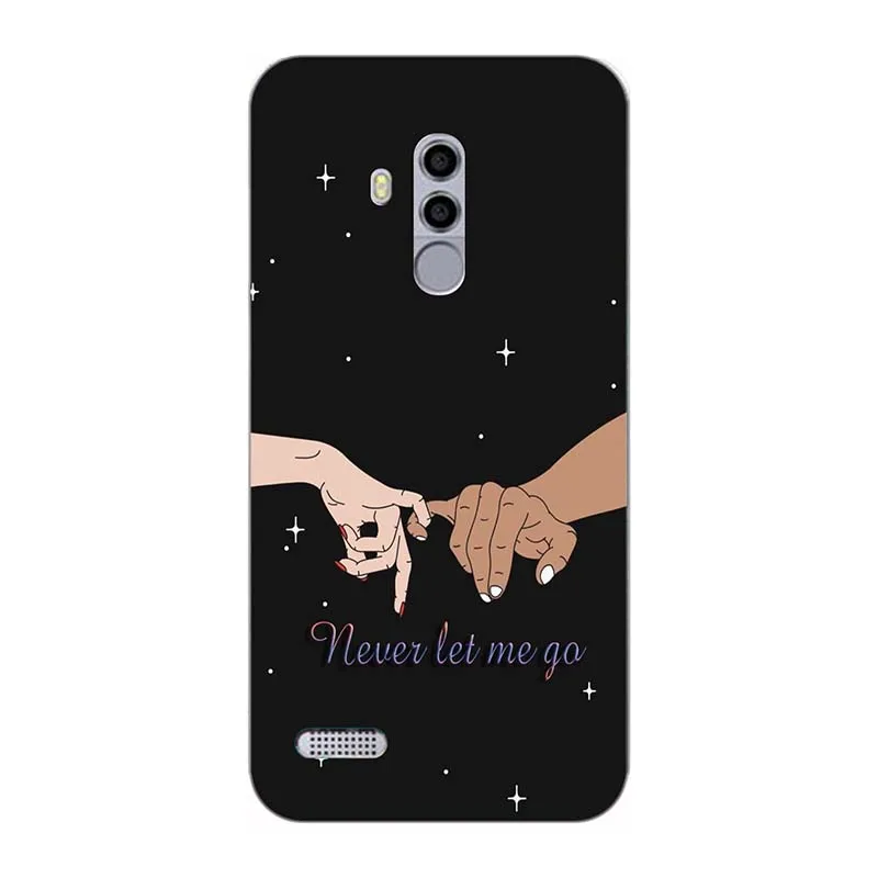 A300 Модный мягкий из высокотемпературного полиуретана чехол для телефона Leagoo T8S силиконовый чехол ТПУ задняя крышка для Coque Leagoo T8S кожаный чехол с цветочным принтом - Цвет: A300