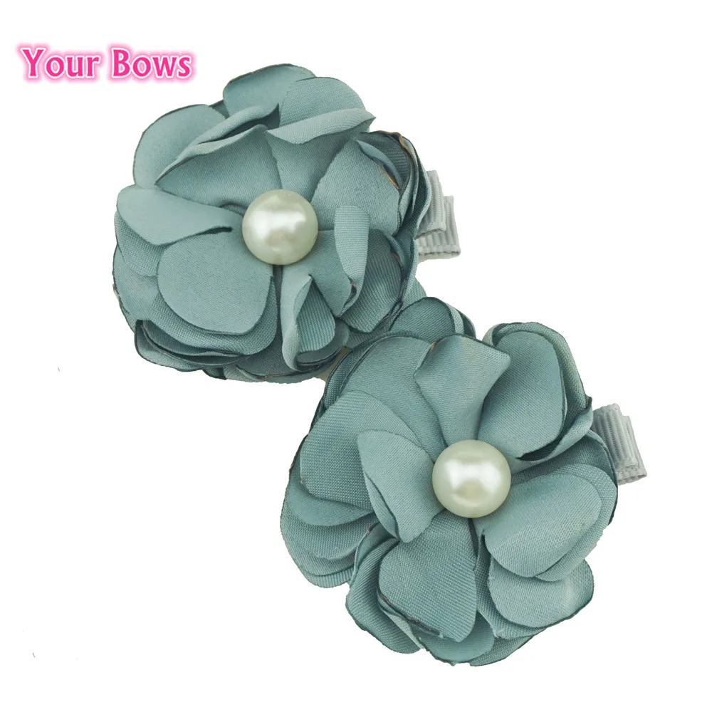 2 шт. заколки для волос с жемчужинами и цветами|women hair accessories|hair accessoriesflower clip |