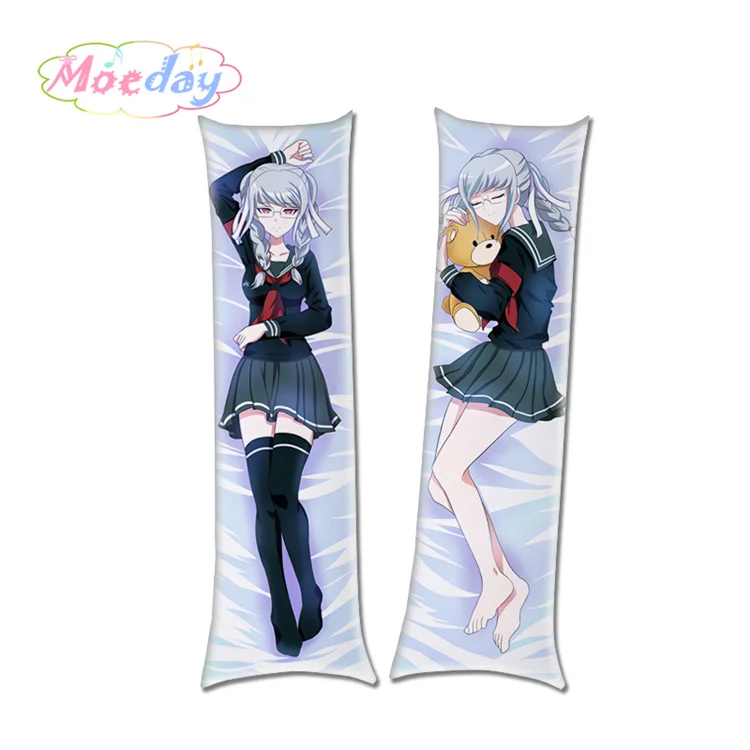 Темно-серый Danganronpa Trigger Happy Havoc Celestia Aoi Junko Kyouko Peko обнимающая Подушка дакимакура чехол - Цвет: Темно-серый