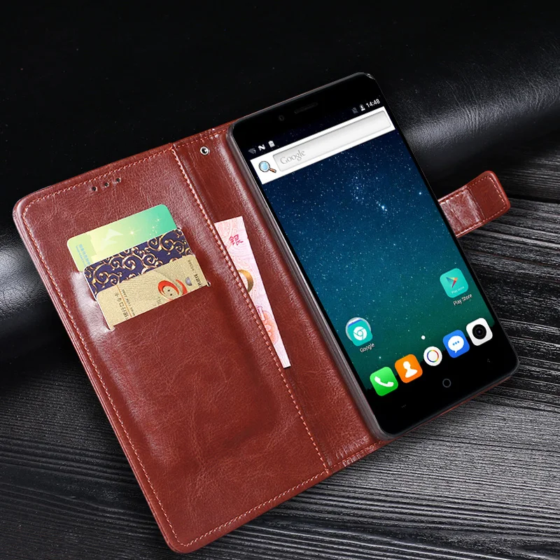 Для leagoo kiicaa Мощность кошелек чехол с слот для карт Роскошный из искусственной