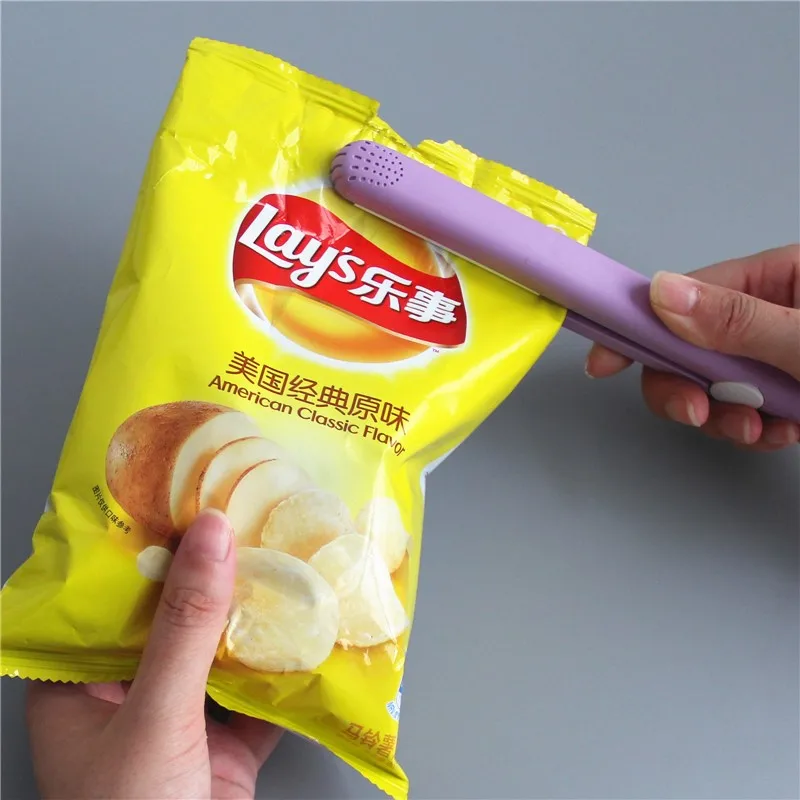 Практичный бытовой пищевой вакуумный упаковщик портативные зажимы для сумок
