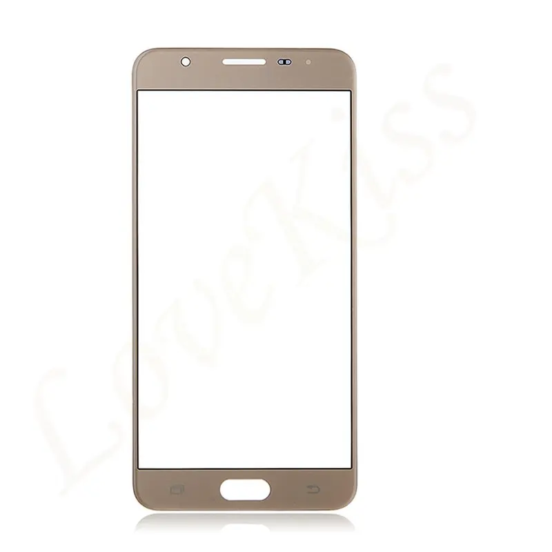 Gold Передняя панель для samsung Galaxy J5 Prime J5Prime On5 G570F сенсорный экран сенсор ЖК-дисплей дигитайзер стеклянная крышка Замена - Цвет: Gold