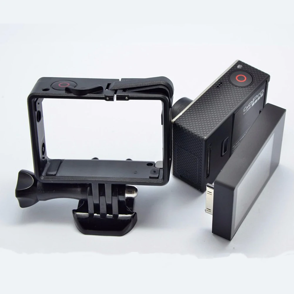 TUYU аксессуары защитная рамка для GoPro чехол стандартная крепление Gopro Hero 4 3 + EKEN H5s H6s