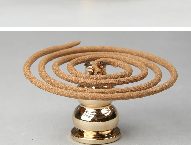 Латунная горелка с ладаном 1 шт. держатель для благовоний в виде бутылки форме