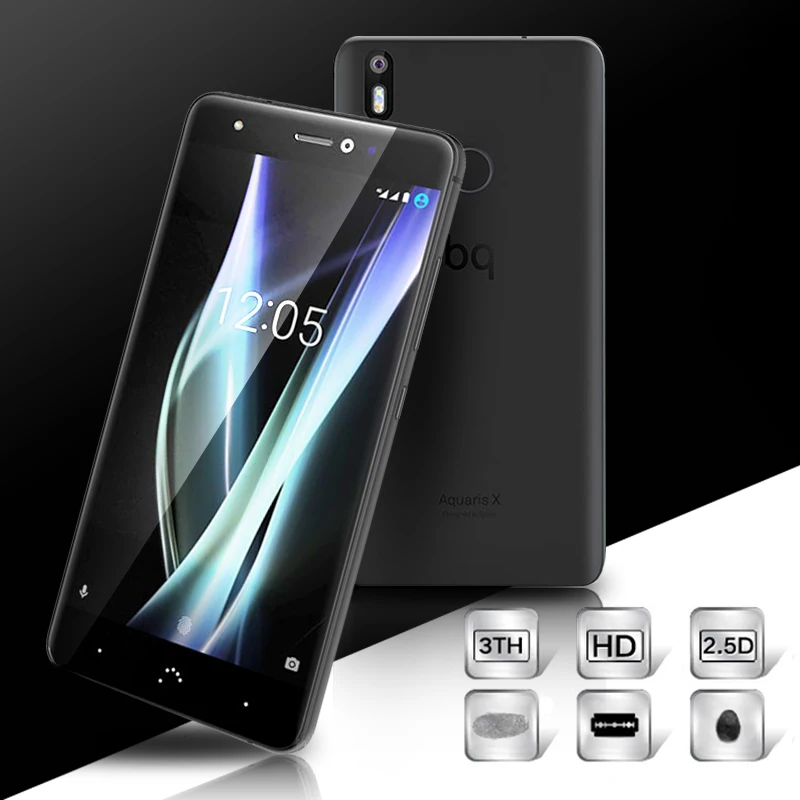 Закаленное стекло для Bq aquaris x pro x2 защитные стекла bq x5 plus m5 e5 u lite Защитная пленка