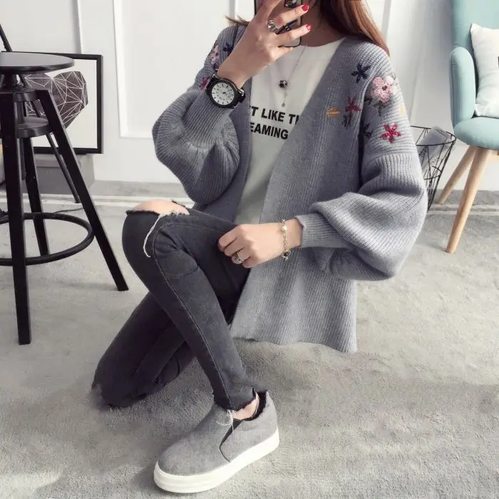 2021 женские зимние свитера больших размеров с длинным рукавом тонкая куртка