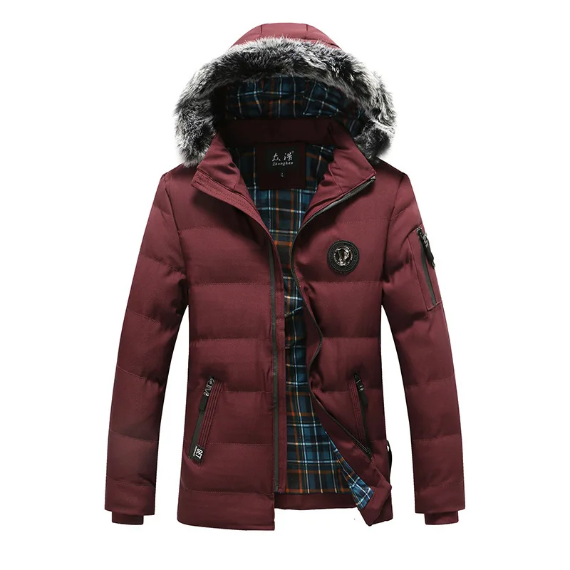 Новинка 2018 мужские зимние парки куртка Campera Parka Hombre Мужская одежда Свободное
