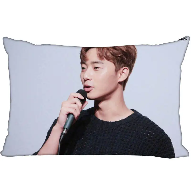 Новое поступление заказной парк Seo Jun атласная наволочка 35x45 см(с одной стороны) напечатанная Подушка на молнии крышка на заказ ваш подарок изображения - Цвет: 11
