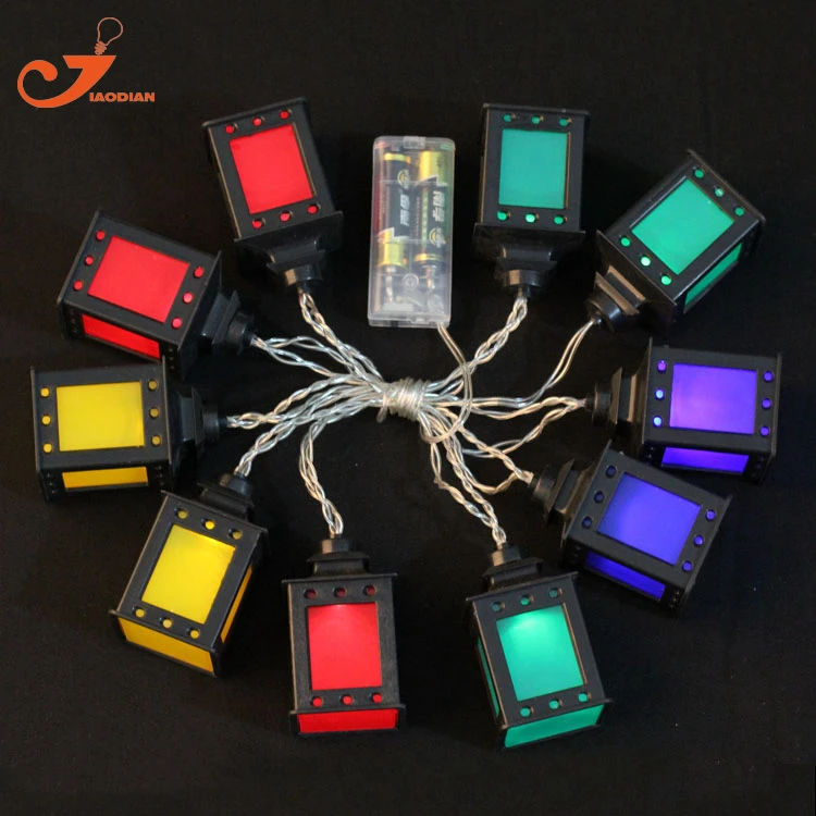 Черный цвет фонарь свет летний струнный фея праздник светодио дный светодиодный