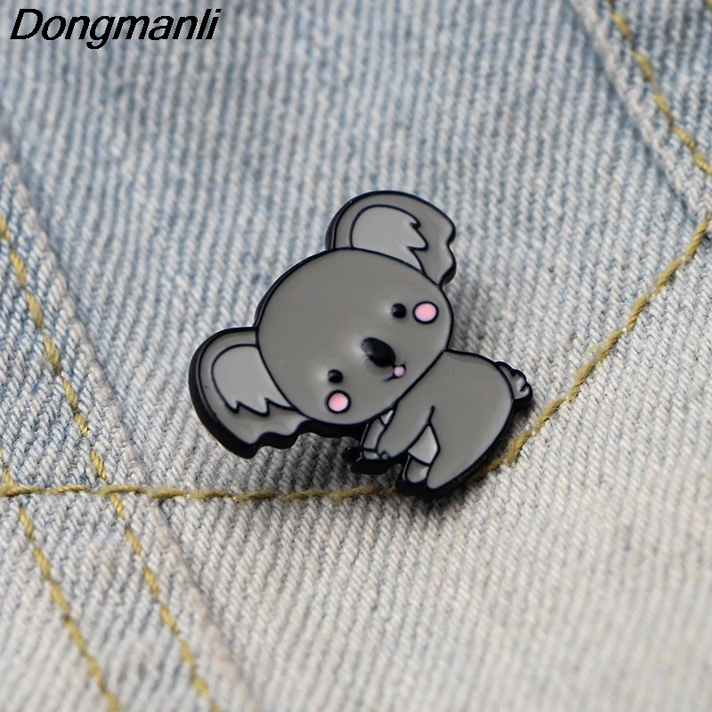 20 шт./лот оптовая продажа булавок DMLSKY Милые Броши Koala забавная эмалированная