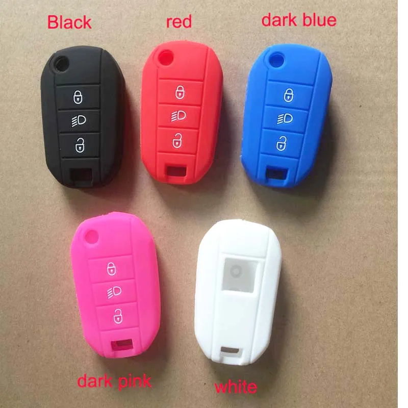 30 шт. 13 цветов новый силиконовый чехол для ключей от машины кнопочный светильник