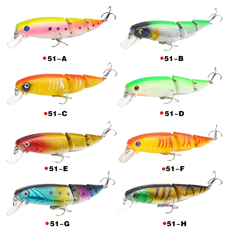 SEAPESCA 2018 хорошая приманка для рыбалки гольян мультисекционная жесткая наживка 115
