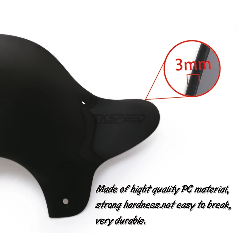 Мотоцикл ветровой щиток лобового стекла толстый ПК лобовое стекло аксессуары