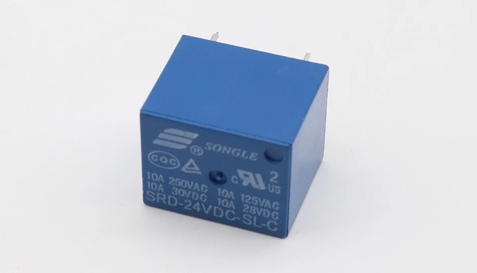 5 шт. SRD-24VDC-SL-C 24VDC 10A 250 VAC силовое реле типа печатной платы T73-24V 5 футов новое и оригинальное